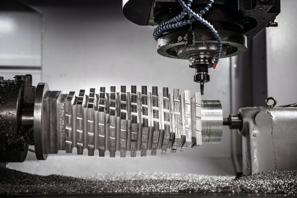 Metalworking CNC milling machine.