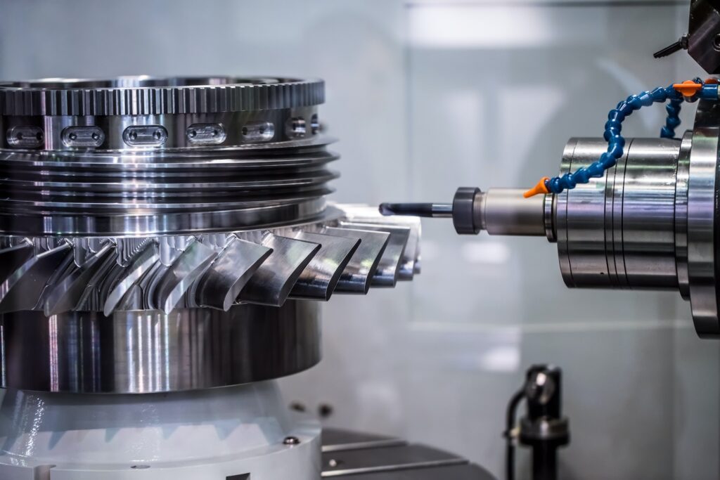 Metalworking CNC milling machine.